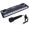 Piano61 teclas - teclado electrónico digital - piano eléctrico para niños - UE plug