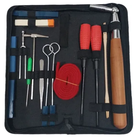 PianoHerramientas de ajuste de piano profesional - conjunto con bolsa