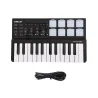 Mini portable 25-key USB keyboard & Drum Pad MIDI controllerPiano