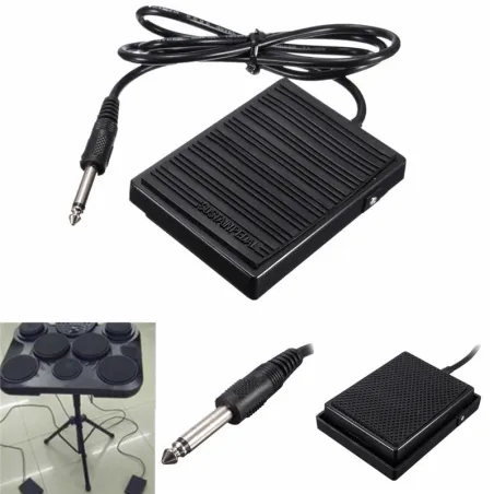 Pianopedal de soporte universal - interruptor de controlador para teclados electrónicos