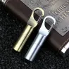 Mini compact oil lighter with buckle - keychain