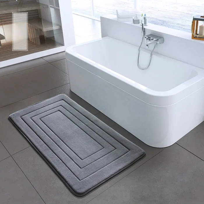 Baño & AseoAlfombra de baño - alfombra antideslizante - espuma de memoria