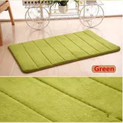 Bathroom mat - memory foam floor carpet - water absorbent