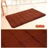 Bathroom mat - memory foam floor carpet - water absorbent