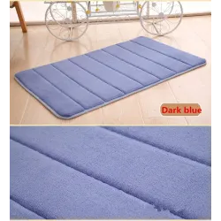 Bathroom mat - memory foam floor carpet - water absorbent