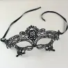 Zwart kanten oogmasker - feest - carnaval & maskerades 2 stuksMaskers