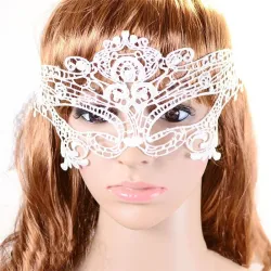 Zwart kanten oogmasker - feest - carnaval & maskerades 2 stuksMaskers