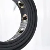 CinturonesCinturón de cuero de moda con hebilla de metal