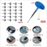 4mm - 6mm - reparera fläckar för rörlösa bildäck - set - 24 bitar