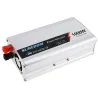 Inversores1000W - DC 12V 24V - AC 220V - 110V - USB - cargador de batería - convertidor de tensión