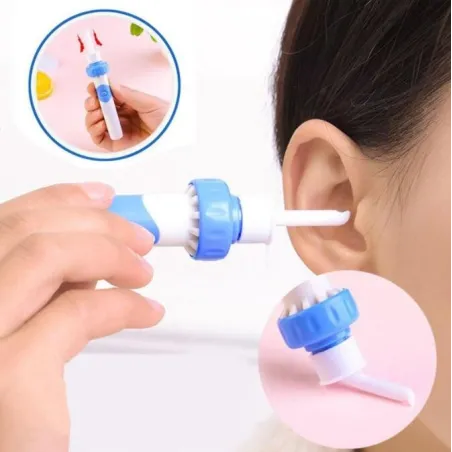 Electric ear cleaner - ear wax remover - ear wax vacuum cleaner