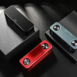 Altavoz Bluetooth30W Altavoz de metal Bluetooth con super bajo - columna digital inalámbrica 3D
