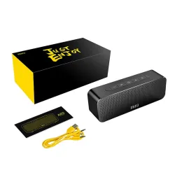 30W Bluetooth metallhögtalare med superbas - trådlös 3D digital kolumn