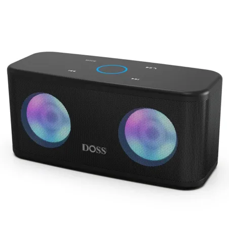 TWS 2*8W Bluetooth speaker - wireless - deep bass with LED light