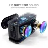 TWS 2*8W Bluetooth speaker - wireless - deep bass with LED light