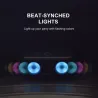 TWS Altoparlante Bluetooth 2*8W - wireless - basso profondo con luce LED