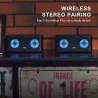 TWS 2*8W Bluetooth speaker - wireless - deep bass with LED light