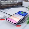 10W QI langaton laturi - nopea latauslaite iPhonelle - Samsung S20 - Huomautus 10 Plus - Xiaomi MI 9