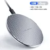 Chargeur sans fil 10W QI - chargeur rapide pour iPhone - Samsung S20 - Note 10 Plus - Xiaomi MI 9