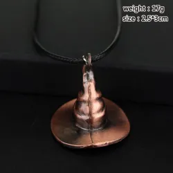 Halsband med en häxhatt - repkedja
