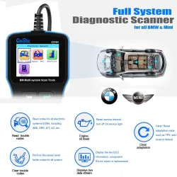 OBD2 scanner for BMW Airbag/ ABS/ SRS - diagnostic tool - C310+ Pro oil service reset code reader