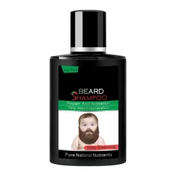 BarbaChampú de barba rica en vitamina - limpieza - nutritivo