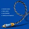 Toslinkki - OD6.0 - SPDIF - digitaalinen optinen kuitukaapeli - jarrettu - 1m - 1,5m - 2m - 5m - 8m - 10m - 15m