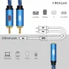 35 mm nainen 2RCA mies stereo ääni kaapeli