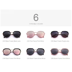 Gafas de solGafas polarizadas de lujo - templo de metal - protección UV400