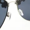 Gafas de solGafas de sol con cráneos de metal decorativo
