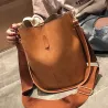 Vintage - ombro - saco crossbody - bolsa de couro de grande capacidade