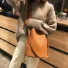 Vintage - shoulder - crossbody bag - large capacity leather handbag
