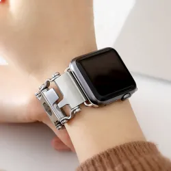 38 mm - 40 mm - 42 mm - 44 mm - bransoleta ze stali nierdzewnej - pasek do zegarka Apple WatchAkcesoria