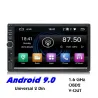 2 Din Bluetooth Android 9 auton radio - WiFi - USB - GPS navigointi - Mirrorlink - MP3 MP5