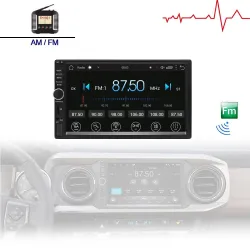2 Din Bluetooth Android 9 autoradio - WiFi - USB - GPS navigazione - Mirrorlink - MP3 MP5