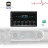 2 Din Bluetooth Android 9 auton radio - WiFi - USB - GPS navigointi - Mirrorlink - MP3 MP5