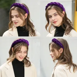 Elegantti velvevet headband - hiusbändi