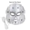 7 färger LED elektrisk ansikte och nackmask - akne behandling - ljusterapi