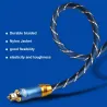 Toslink - OD6.0 - SPDIF - cyfrowy kabel światłowodowy audio - pleciony - 1m - 1,5m - 2m - 3m - 5m - 8m - 10m - 15mKable