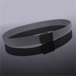 Lyx stickat bälte med automatisk buckle