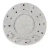 17th century beret - cap med silverringar