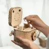 Creative DIY - 3D-aarrelaatikko - puinen palapeli - kokoonpanopakkaus - 123 kappaletta