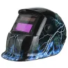 CascosCasco de soldadura - oscurecimiento automático - ajustable - solar - azul flash / cráneo