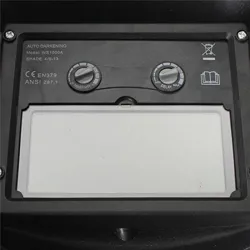 CascosCasco de soldadura - oscurecimiento automático - ajustable - solar - azul flash / cráneo