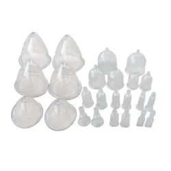 MasajeButtcock / ampliación de la mama - máquina de vacío - masajeador con 6 tazas de succión