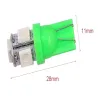 T10 5SMD 5050 W5W Xenon bil LED lampa 10 bitar