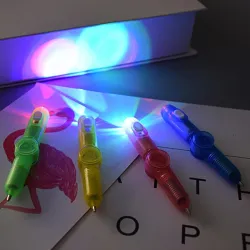 Rotating spinning toy - LED luminous pen - anti-stress - kinetic
