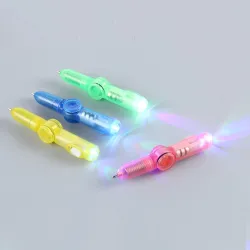 Rotating spinning toy - LED luminous pen - anti-stress - kinetic