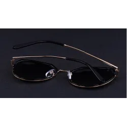 Gafas de solGafas polarizadas de lujo - templo de metal - protección UV400