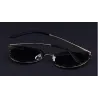 Gafas de solGafas polarizadas de lujo - templo de metal - protección UV400